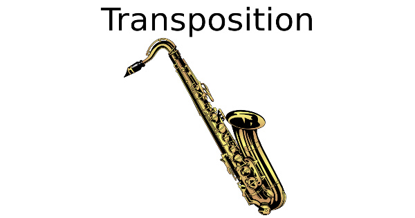 Transposition pour saxophone MI bémol