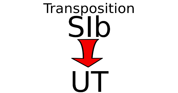 Transposer une partition en SI bémol pour un instrument en UT