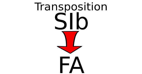 Transposer une partition en SI bémol pour un instrument en FA