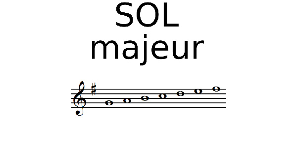 Gamme de SOL Majeur