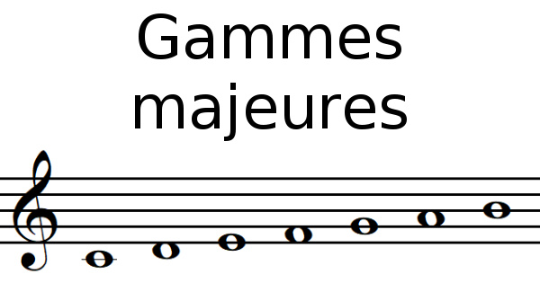 Les gammes majeures