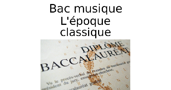 L'époque classique en musique