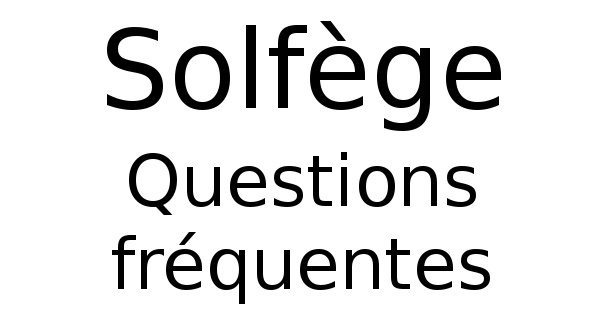 Questions fréquentes