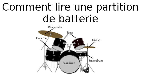 Comment lire une partition de batterie