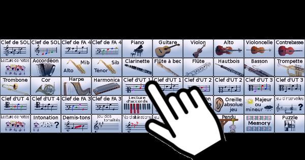 Découvrez tous mes jeux pour apprendre le solfège !