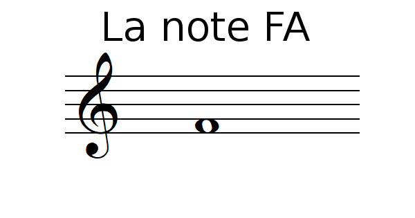 La note FA