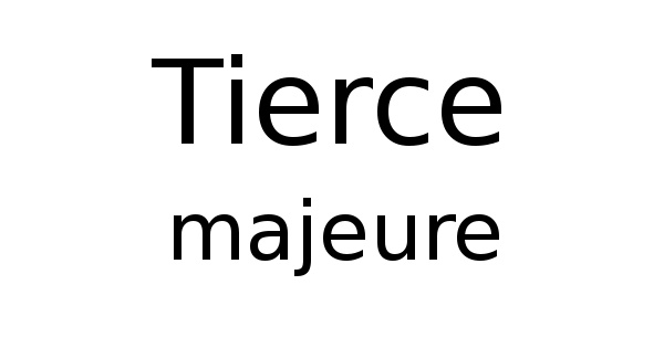 Tierce majeure