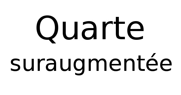 Quarte suraugmentée