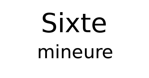 Sixte mineure