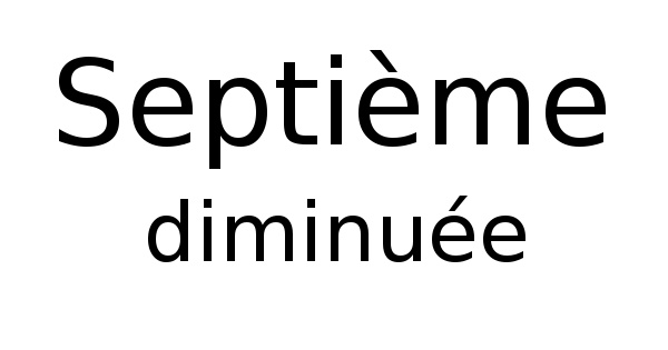 Septième diminuée