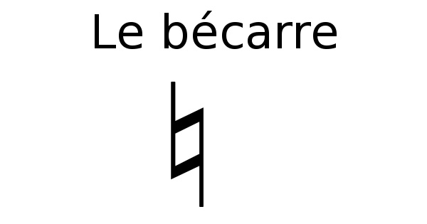 Le bécarre