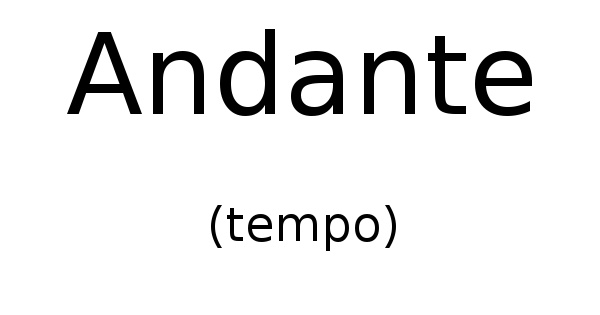 Andante (tempo)