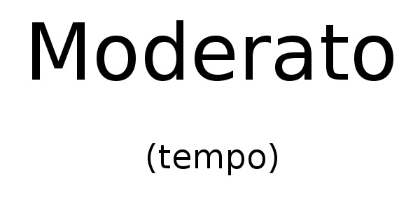 Moderato (tempo)