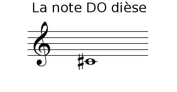 La note DO dièse