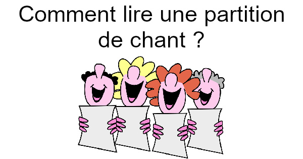 Comment lire une partition de chant ?
