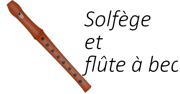 Solfège et flûte à bec