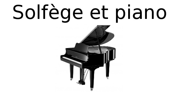 Solfège et piano